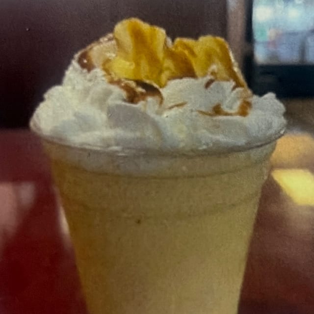 Pineapple smoothie.