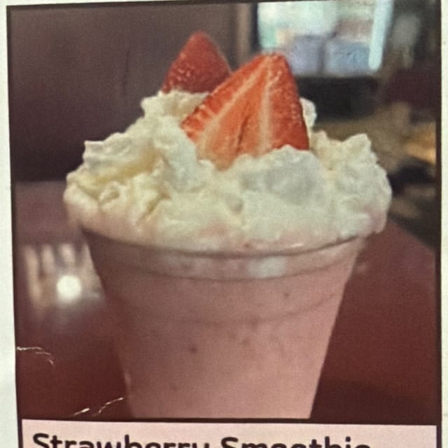 Strawberry Smoothie.